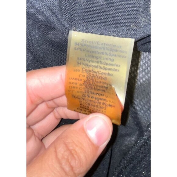 Alice + Olivia Estelle Gold Shimmer Sequin Dress Medium - Picture 9 of 10